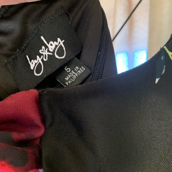 Short Formal Floral Dress - Picture 9 of 9